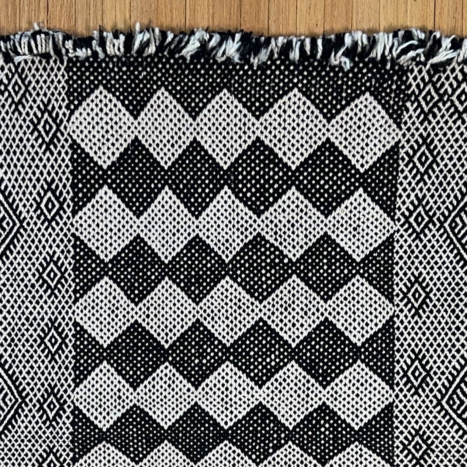 Harley - Black & White Vintage Rug -SAINT RIDGE