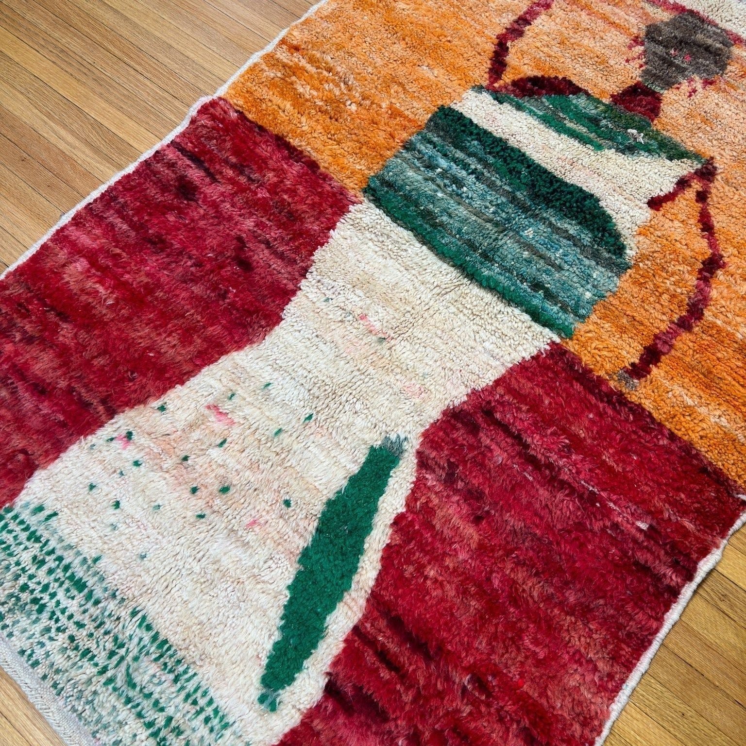 Lalla - Vintage Moroccan Rug - SAINT RIDGE