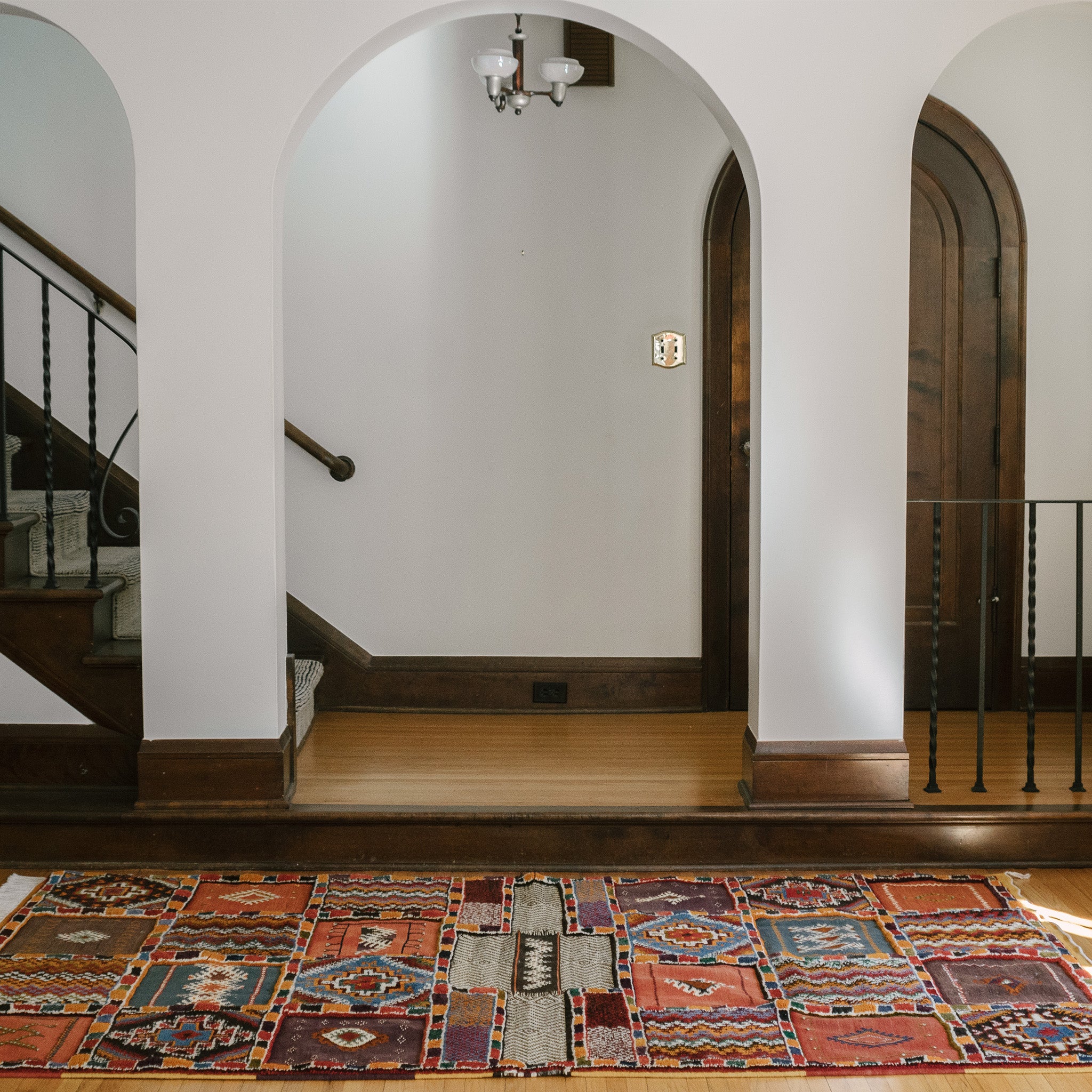 Maar - Moroccan Patchwork Picasso Rug - SAINT RIDGE