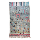 Kenza - Vintage Moroccan Pastel Rug - SAINT RIDGE